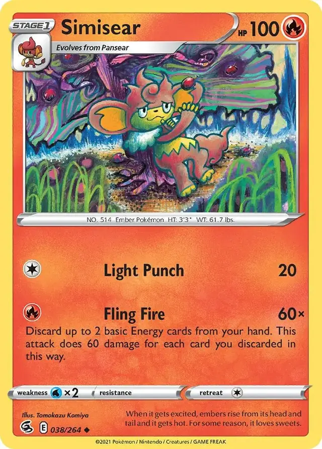 Simisear #38 - Pokemon Fusion Strike