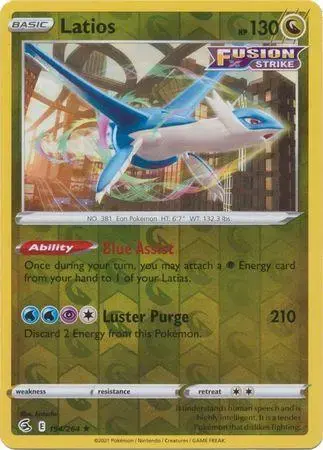 Latios [Reverse Holo]