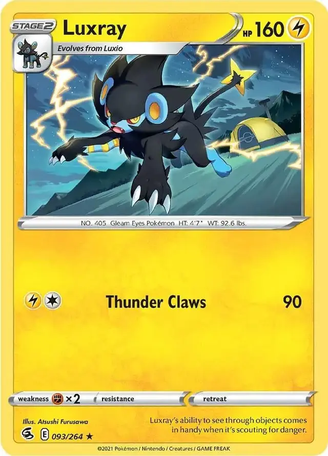 Luxray - Pokemon Fusion Strike #93