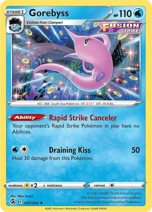 Gorebyss - Pokemon Fusion Strike #67