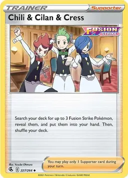 Chili & Cilan & Cress - Pokemon Fusion Strike