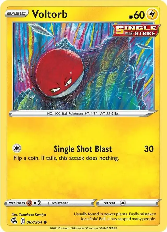 Voltorb - Pokemon Fusion Strike #87