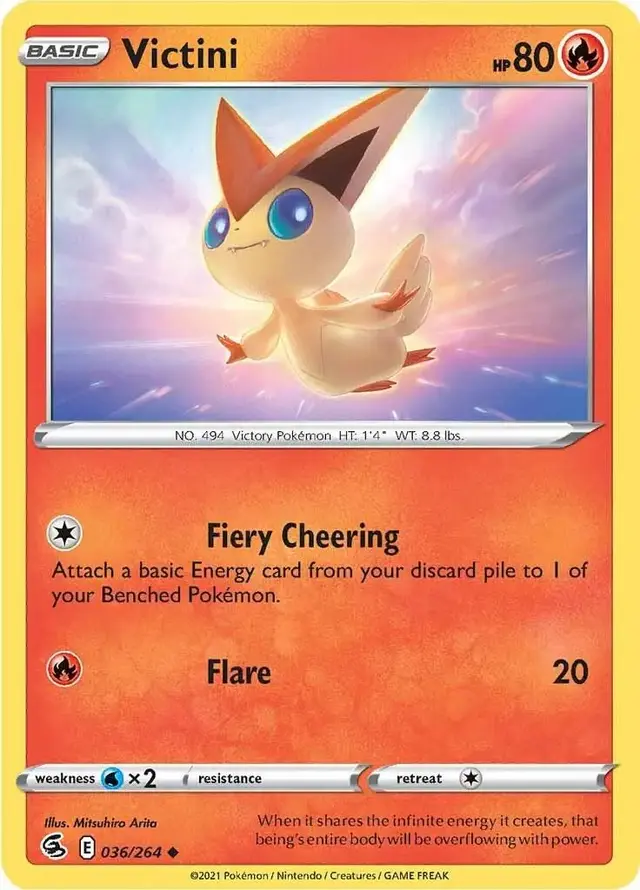 Victini - Pokemon Fusion Strike #36