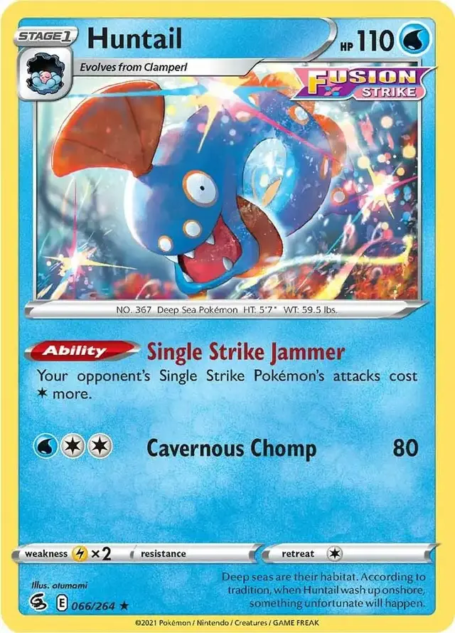 Huntail - Pokemon Fusion Strike #66