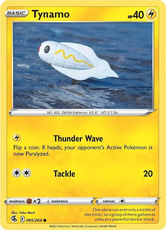 Tynamo #95 - Pokemon Fusion Strike