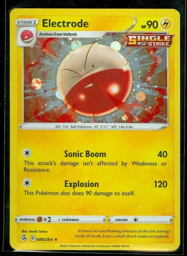 Electrode [Cosmos Holo] - Pokemon Fusion Strike #88
