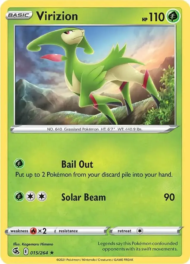 Virizion - Pokemon Fusion Strike #15