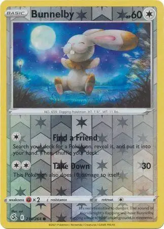 Bunnelby [Reverse Holo]