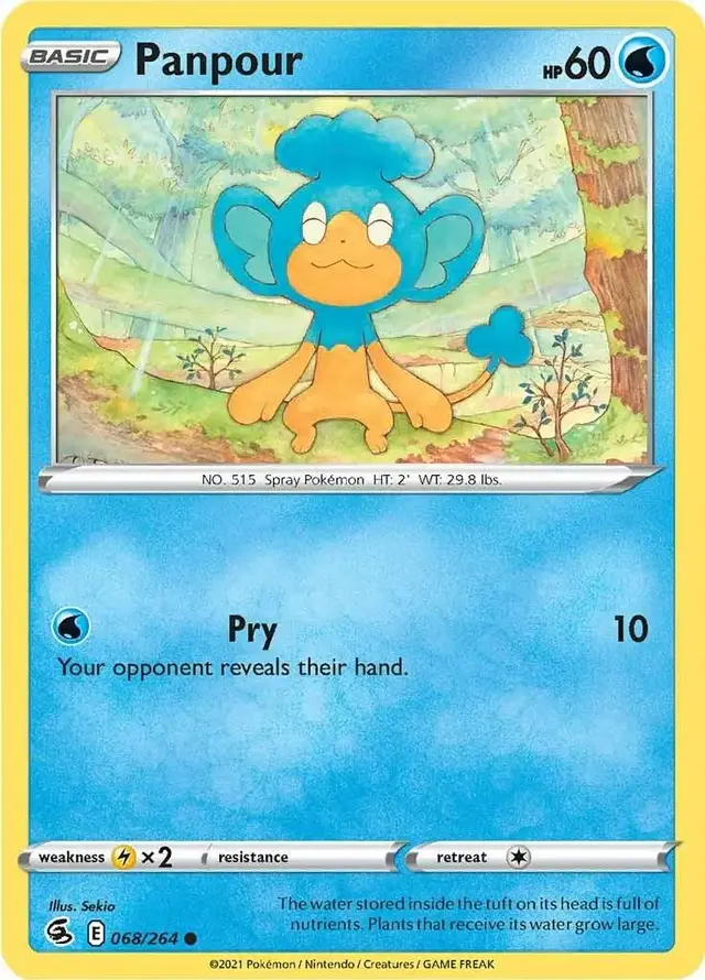 Panpour - Pokemon Fusion Strike #68