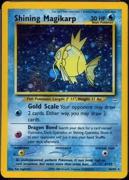 Shining Magikarp [Double Holo Error]