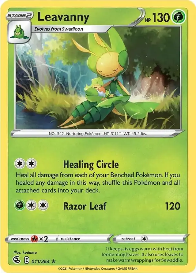 Leavanny #11 - Pokemon Fusion Strike