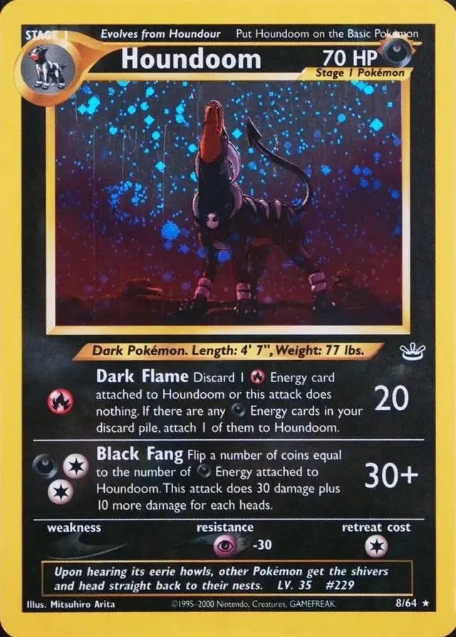 Houndoom [Double Holo Error]