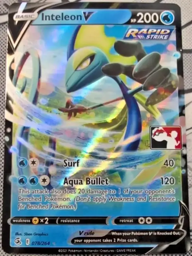 Inteleon V [Prize Pack] - Pokemon Prize Pack Series #78
