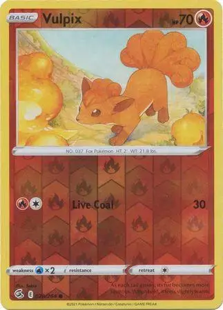 Vulpix [Reverse Holo] - Pokemon Fusion Strike #28