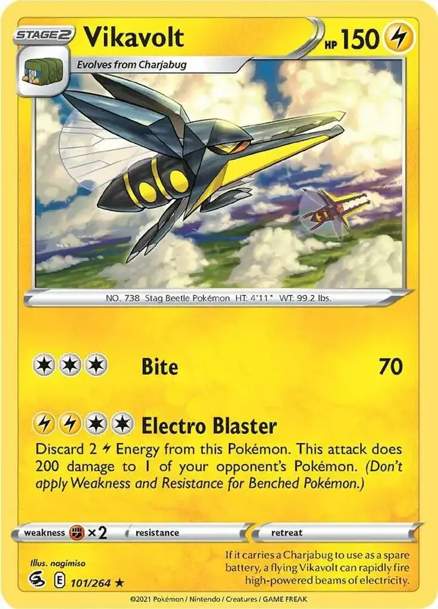 Vikavolt - Pokemon Fusion Strike #101