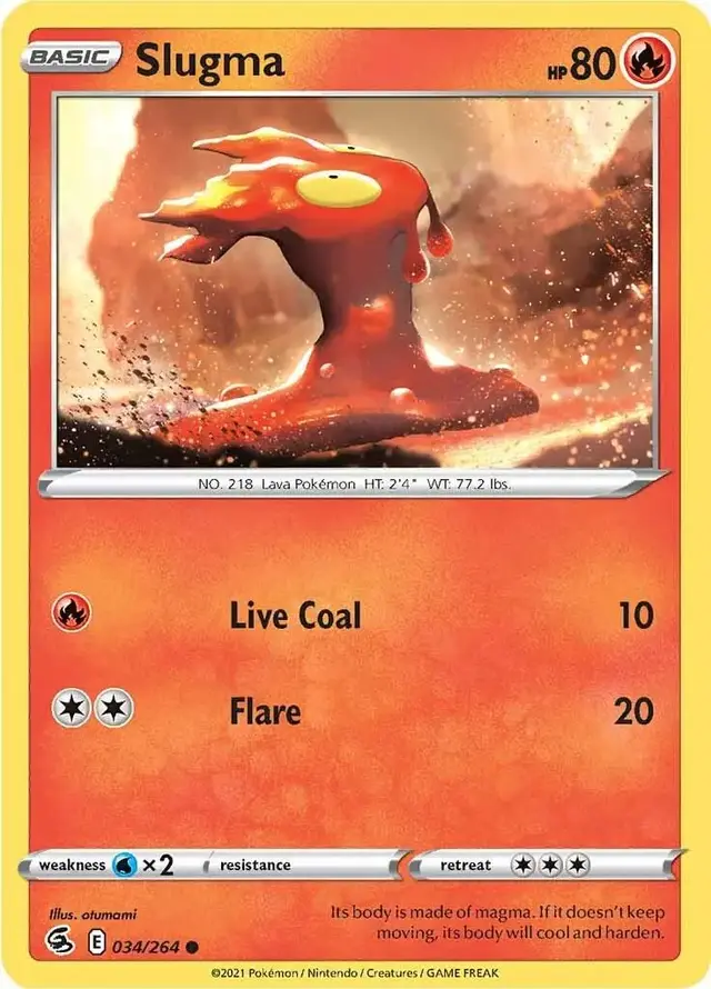 Slugma - Pokemon Fusion Strike #34