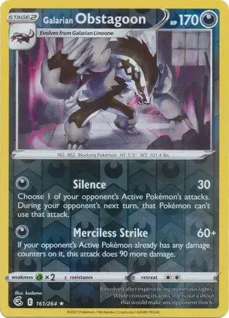 Galarian Obstagoon [Reverse Holo]