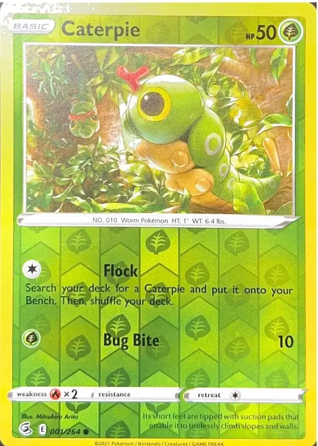 Caterpie [Reverse Holo] - Pokemon Fusion Strike #1