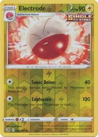 Electrode [Reverse Holo] - Pokemon Fusion Strike #88