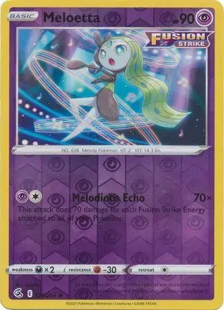 Meloetta [Reverse Holo]