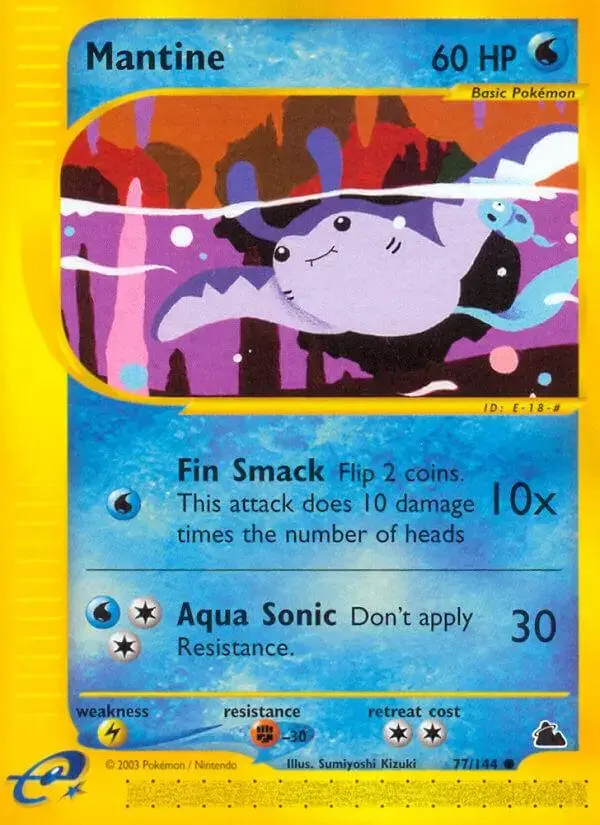 Mantine - Pokemon Skyridge #77