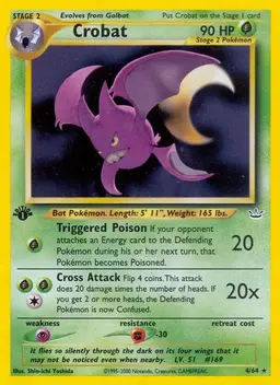 Crobat [1st Edition] - Pokemon Neo Revelation