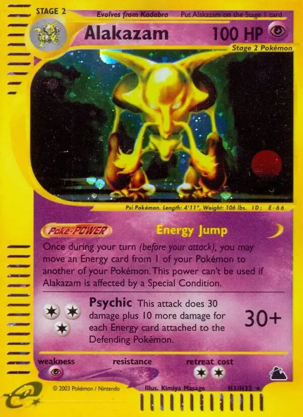 Alakazam - Pokemon Skyridge #H1
