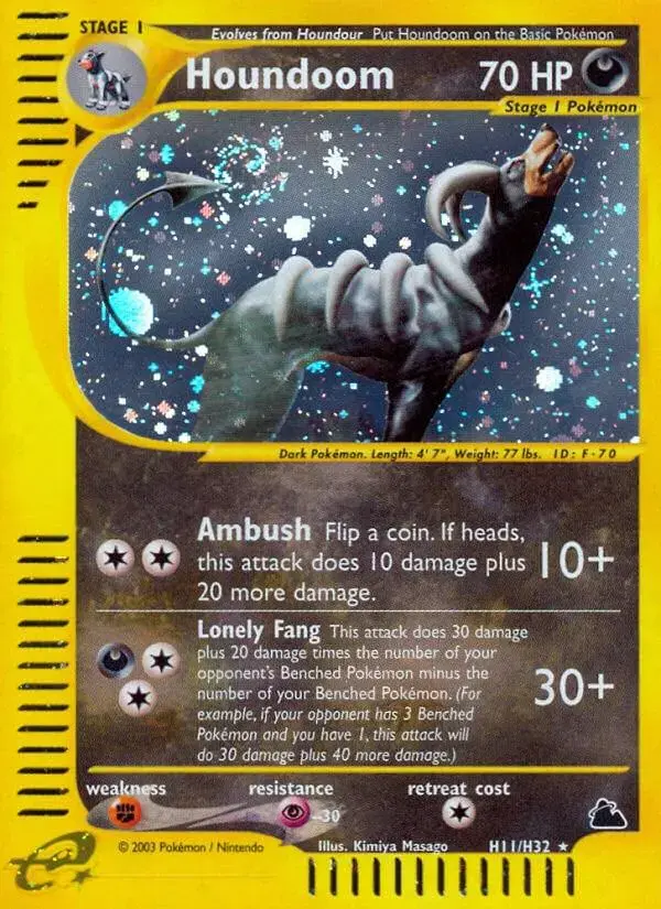 Houndoom - Pokemon Skyridge #H11