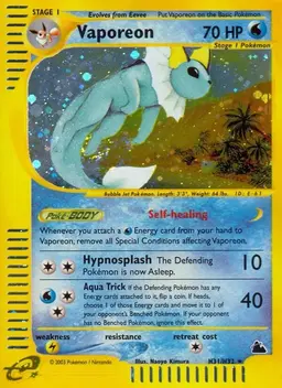 Vaporeon - Pokemon Skyridge