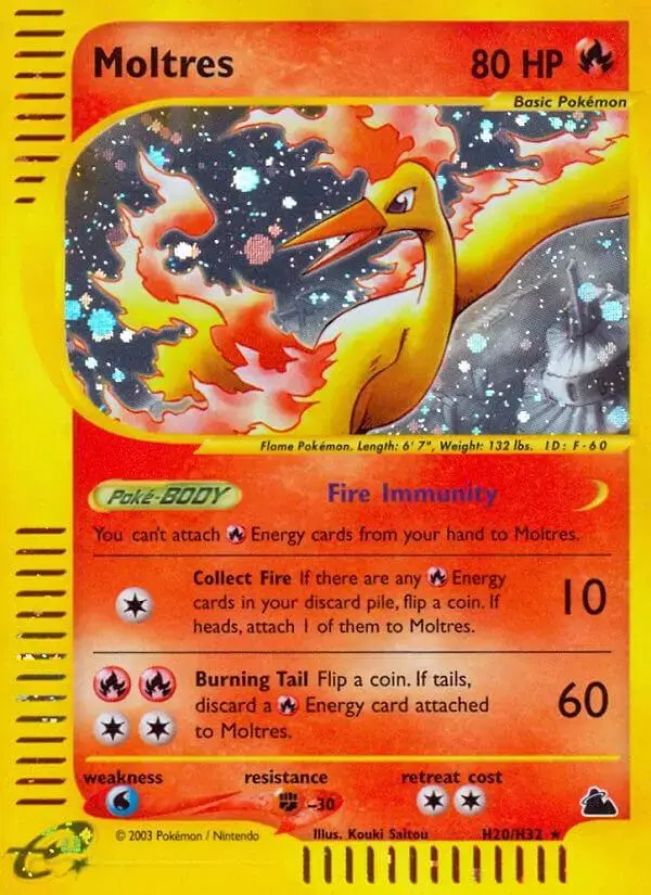 Moltres - Pokemon Skyridge #H20