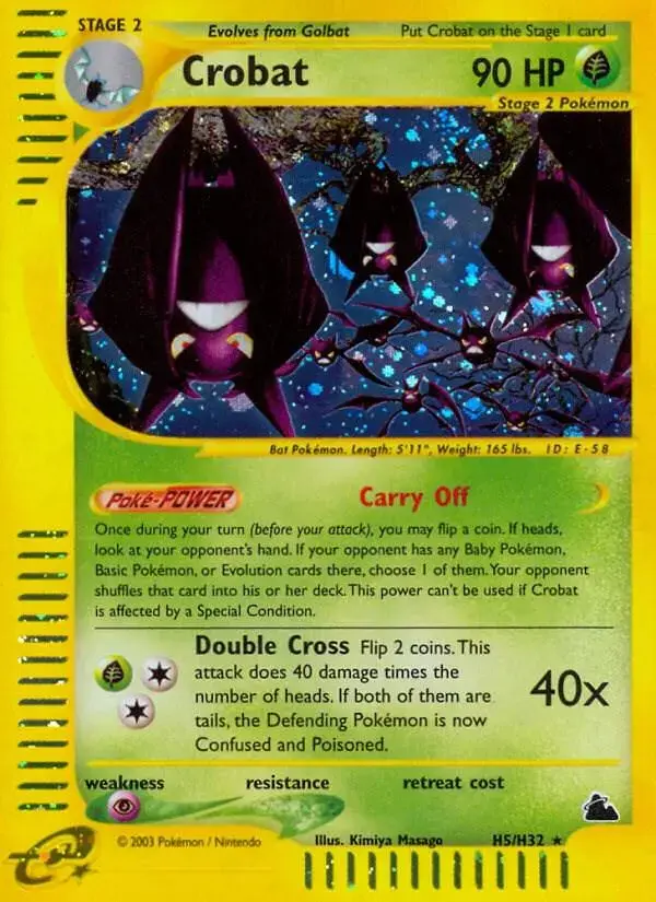 Crobat - Pokemon Skyridge #H5