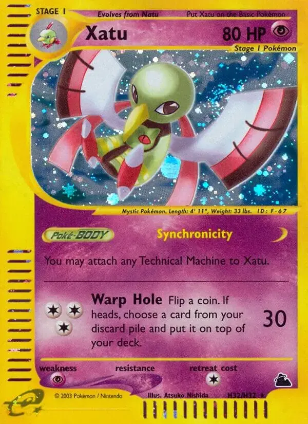Xatu - Pokemon Skyridge #H32