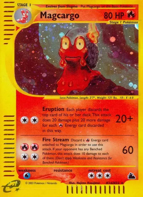 Magcargo - Pokemon Skyridge #H16