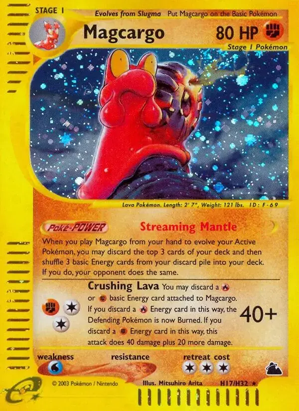 Magcargo - Pokemon Skyridge #H17