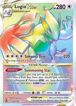 Lugia VSTAR #202 - Pokemon Silver Tempest