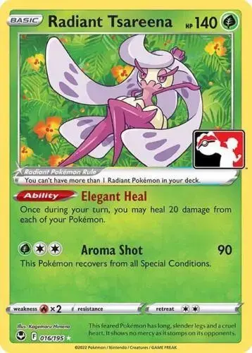 Radiant Tsareena [Prize Pack] - Pokemon Prize Pack Series #16