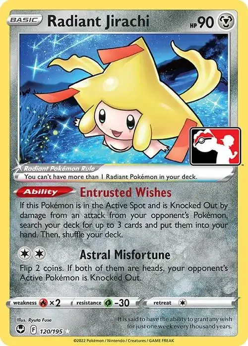 Radiant Jirachi [Prize Pack]