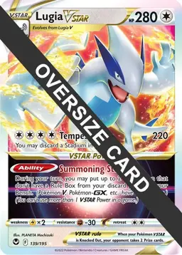 Lugia VSTAR [Jumbo] #139 - Pokemon Silver Tempest
