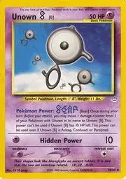 Unown B - Pokemon Neo Revelation #39