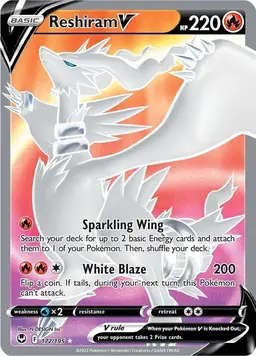 Reshiram V 172 - Pokemon Silver Tempest