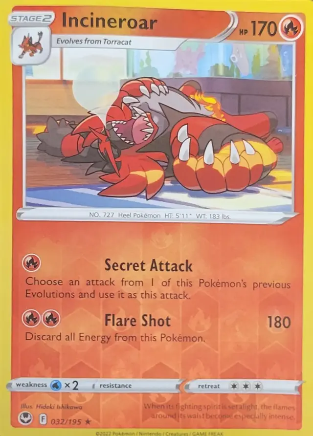 Incineroar [Reverse Holo]