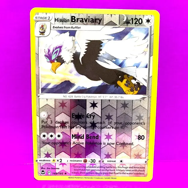 Hisuian Braviary [Reverse Holo]
