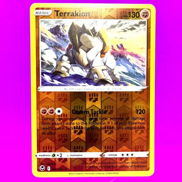 Terrakion [Reverse Holo]
