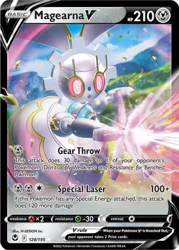 Magearna V 128 - Pokemon Silver Tempest