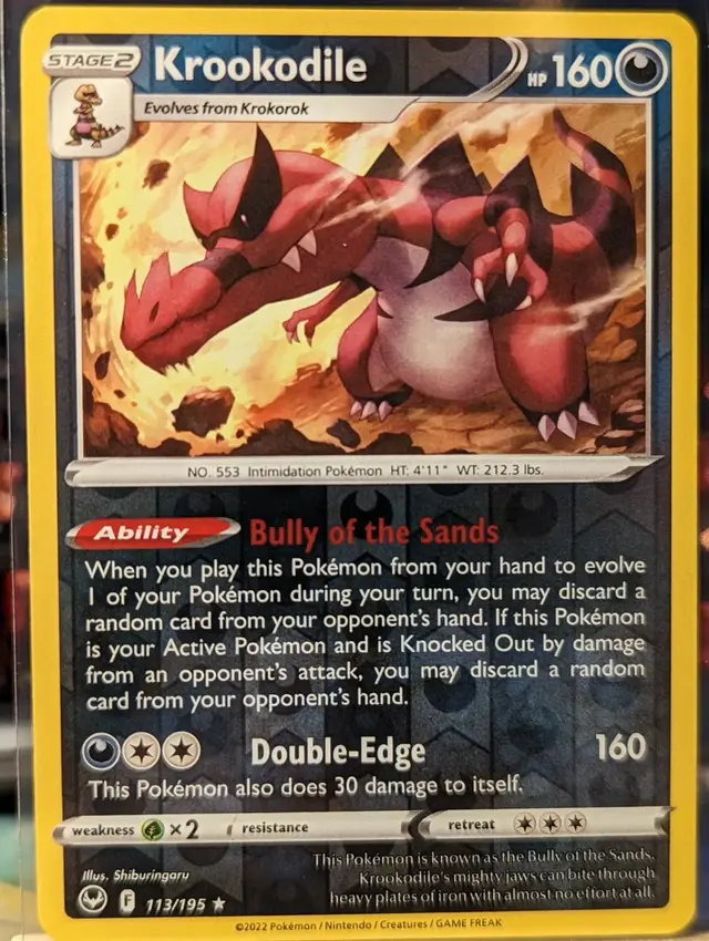 Krookodile [Reverse Holo]