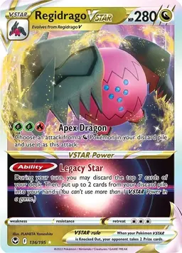 Regidrago VSTAR 136 - Pokemon Silver Tempest