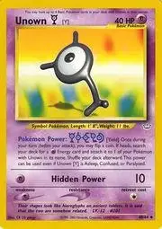 Unown Y - Pokemon Neo Revelation #40