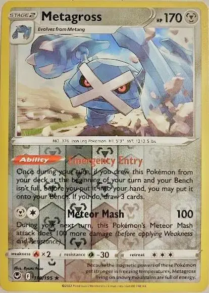 Metagross [Reverse Holo]