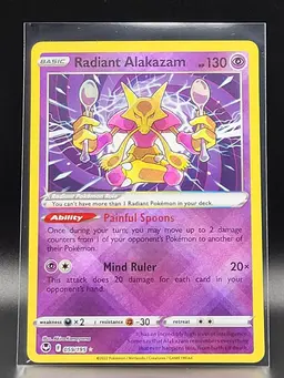 Radiant Alakazam 59 - Pokemon Silver Tempest