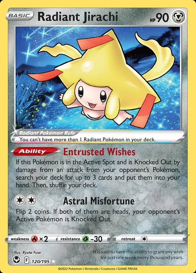 Radiant Jirachi [Holo]